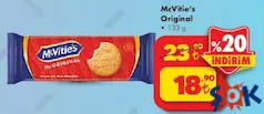 ÜLKER MCVİTİE'S ORİGİNAL BİSKÜVİ 133 G